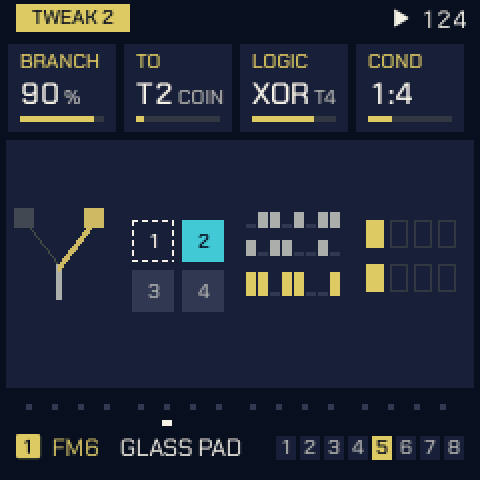 TWEAK 2: BRANCH, LOGIC and COND set